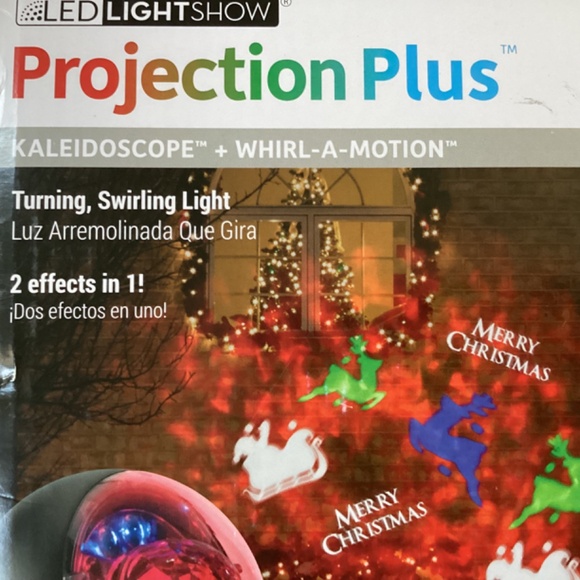 LED Light Show Projection Plus Kaleidoscope + Whirl-A-Motion - Picture 4 of 11